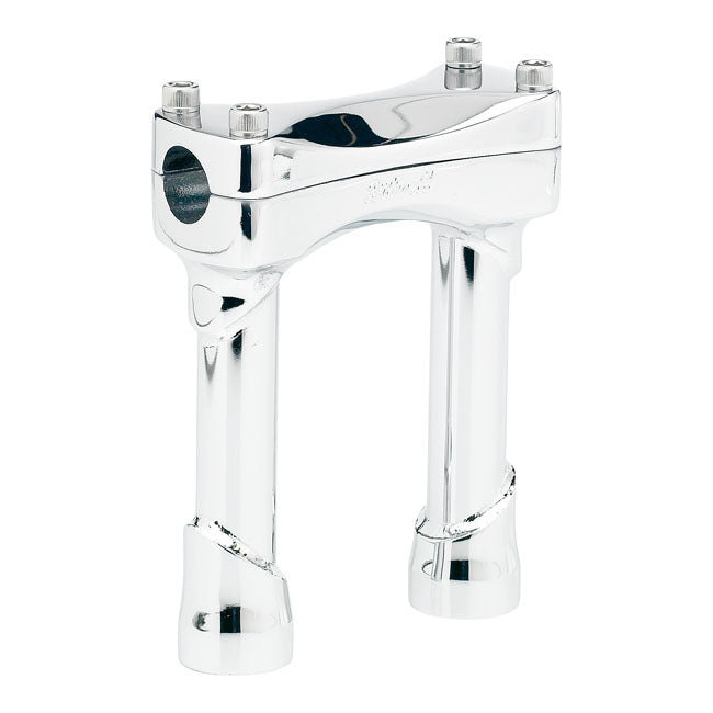 Biltwell Murdock Risers 6" Chrome
