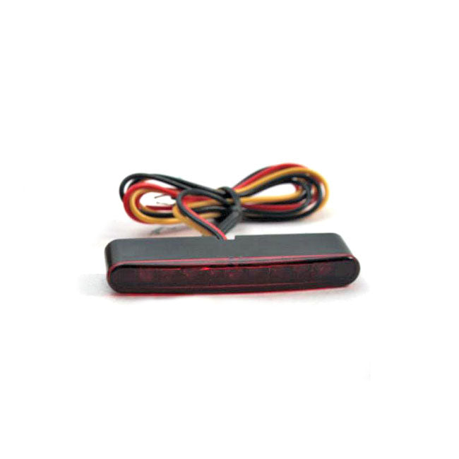 MCS Stripe-run Mini LED Taillight. Red Lens