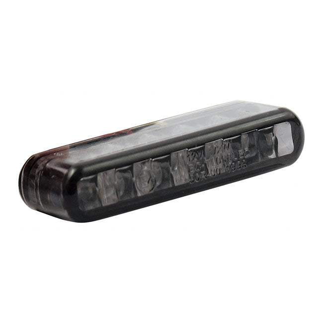 MCS Shorty LED Taillight. Horizontal Use. Smoke Lens