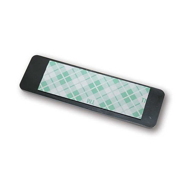 MCS Universal B-Seen Reflector. Rectangular. 94x28mm. Red