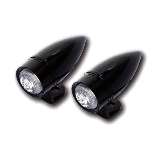 Motorcycle Storehouse Mono Bullet LED Turn Signals & Bracket