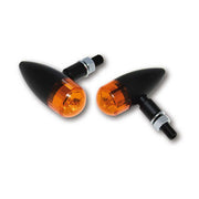 MCS Midi Bullet Turn Signal Set. Black