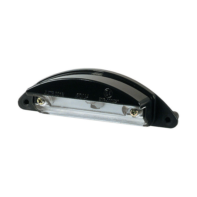 Motorcycle Storehouse Licence Plate Light Ransom, Black. Ece Appr.