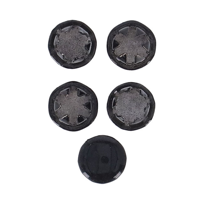 Gardner-Westcott GW Push-in Plugs 5/16", Gloss Black – Fits 3/8" Allen Bolts