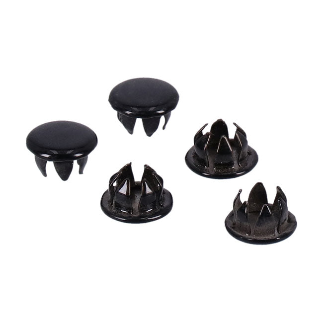 Gardner-Westcott GW Push-in Plugs 5/16", Gloss Black – Fits 3/8" Allen Bolts