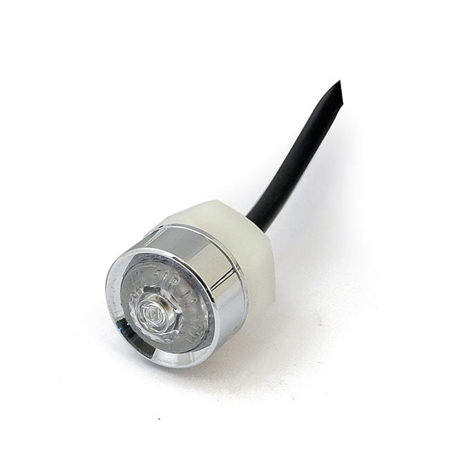 Motorcycle Storehouse Mono LED Taillight Chrome