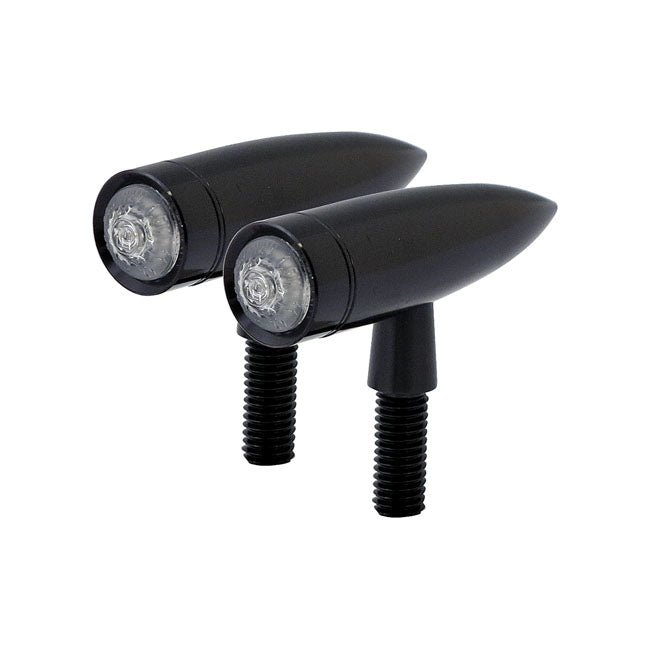 Motorcycle Storehouse Mono Bullet LED Turn Signals Black