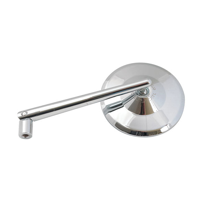 MCS Montana Round Mirror. Chrome, L&R