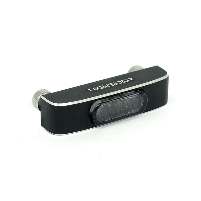 Motorcycle Storehouse Conero LED Taillight Black, Smoke Lens