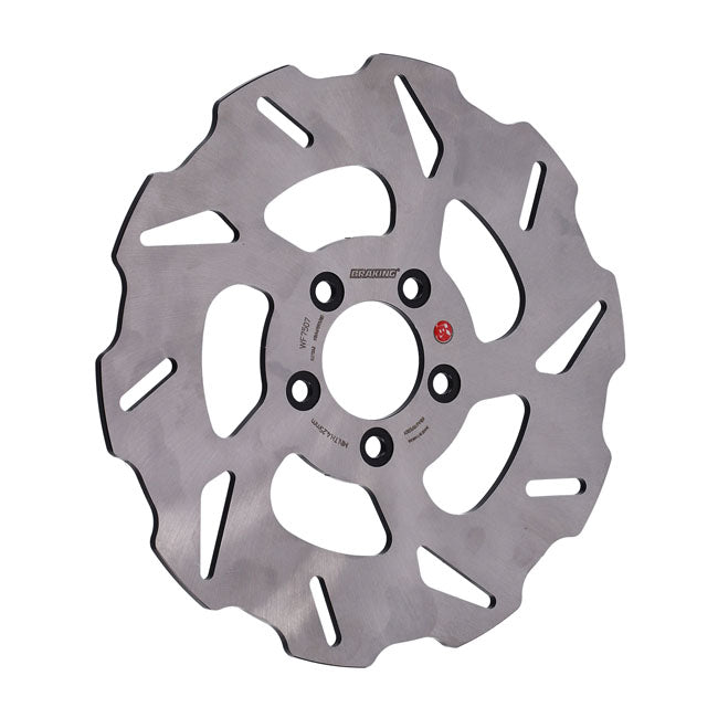 Braking Solid Wave Brake Rotor 11.5", Rear – Rear: 2000–2026 Softail; 2000–2017 Dyna…