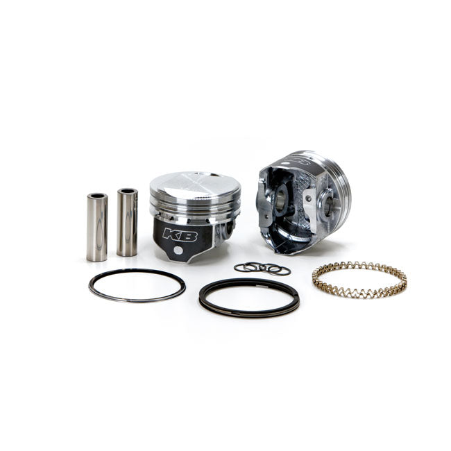 KB Performance Piston 1340cc Evo B.T. Pop-up Piston Kit. STD – 1984–1999 Evo Big Twin