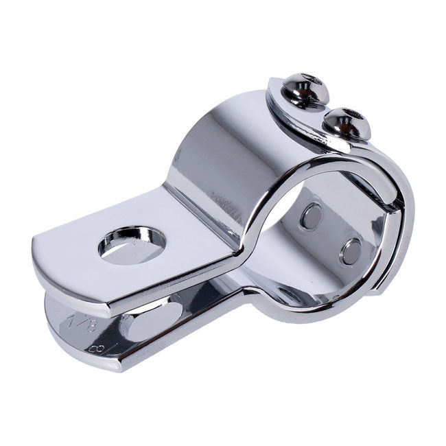 MCS 3-Piece Clamp 1-1/8". Chrome Steel – Round Tubes
