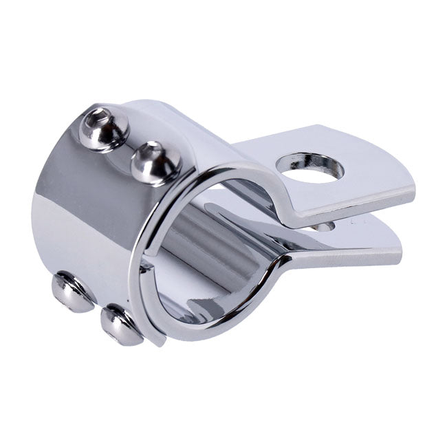 MCS 3-Piece Clamp 1-1/8". Chrome Steel – Round Tubes