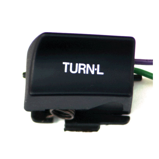 MCS Left Turn, Handlebar Switch. Black – 1982–1995 H-D
