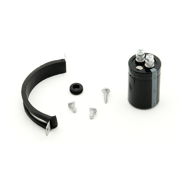 Accel Battery Eliminator Capacitor – H-D with Points Ignition & Kickstart