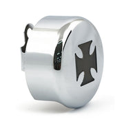 MCS C-Round, Horn Cover. Maltese Cross – 1993–2025 H-D with Side Mounted Horn