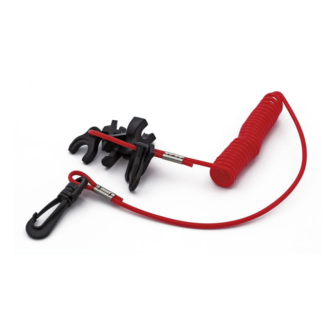 MCS Clip-on Lanyard Cord, for Emergency Ignition Kill Switch – Universal