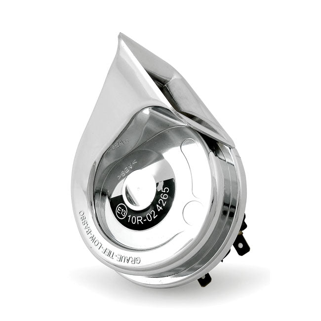 MCS OEM Style Horn, ''Early Square Style''. Chrome – OEM 69060-90 – L1984–1994 FXR; 1993–2025 H-D with Side…