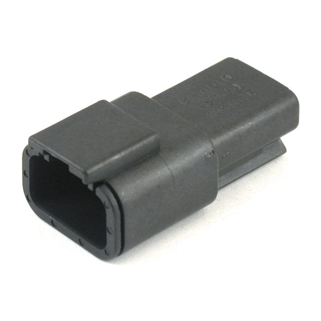Namz Deutsch DTM Connector. Black, Receptacle, 3-Pins