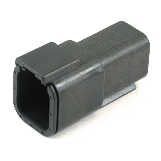 Namz Deutsch DTM Connector. Black, Receptacle, 6-Pins