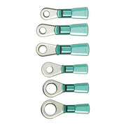 Standard Ring Terminal Connectors #6. Blue