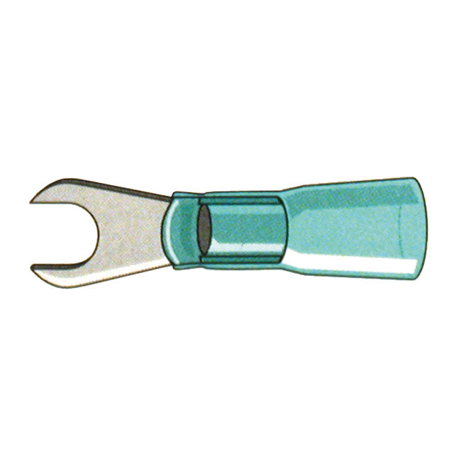 Standard Spade Terminal Connectors #6. Blue