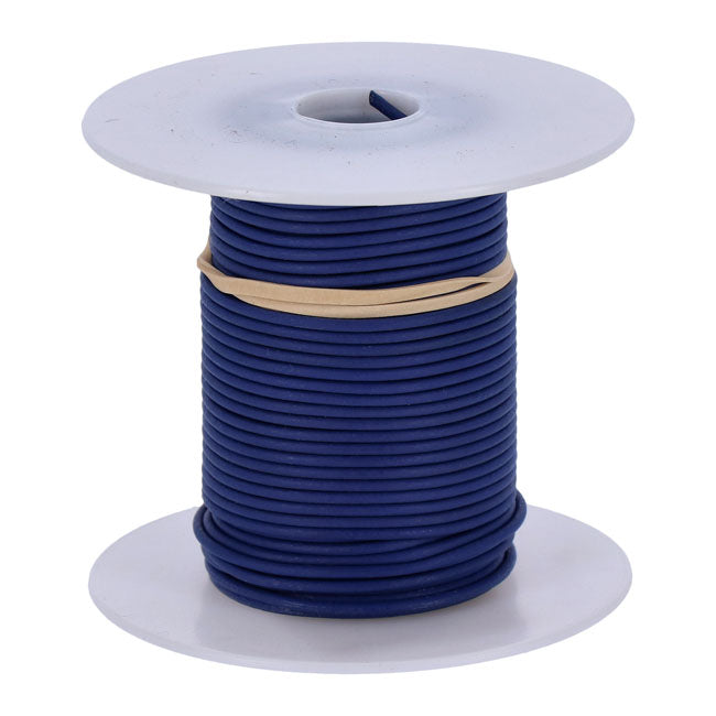Standard Wire on Spool, 18 Gauge. 100 Ft. Blue
