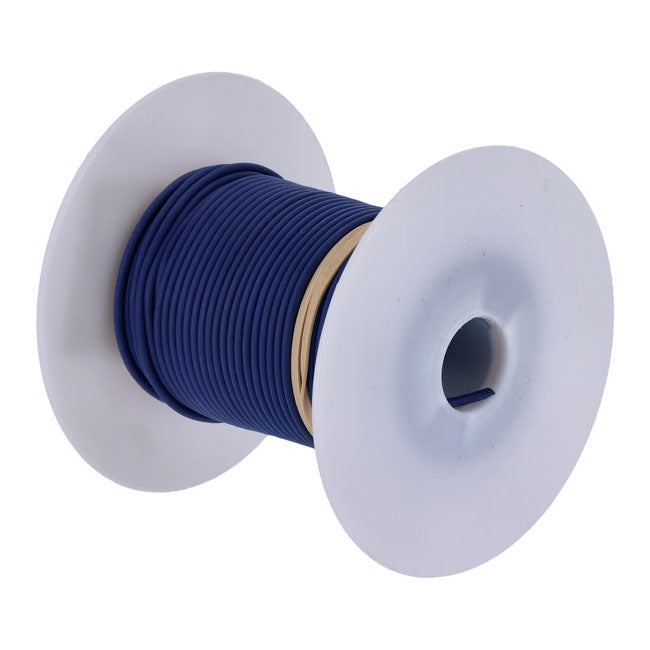 Standard Wire on Spool, 18 Gauge. 100 Ft. Blue