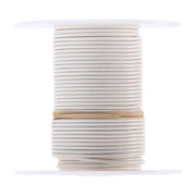 Standard Wire on Spool, 18 Gauge. 100 Ft. White