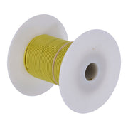Standard Wire on Spool, 18 Gauge. 100 Ft. Yellow