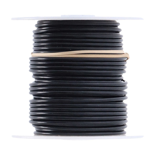 Standard Wire on Spool, 14 Gauge. 100 Ft. Black
