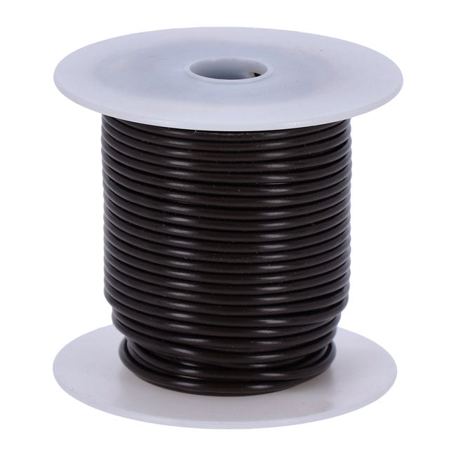 Standard Wire on Spool, 14 Gauge. 100 Ft. Brown