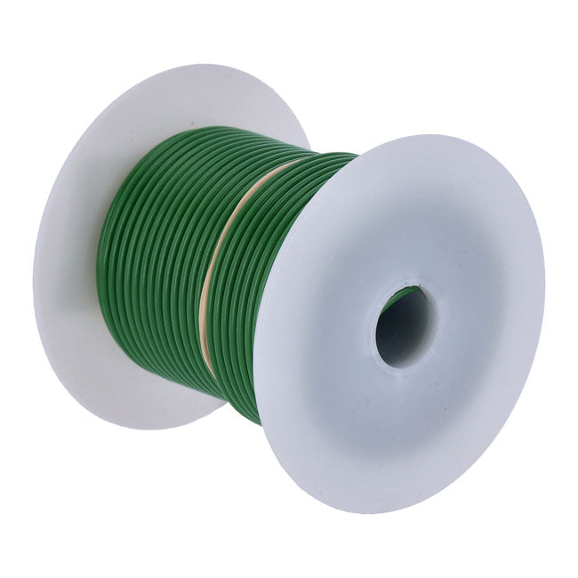 Standard Wire on Spool, 14 Gauge. 100 Ft. Green