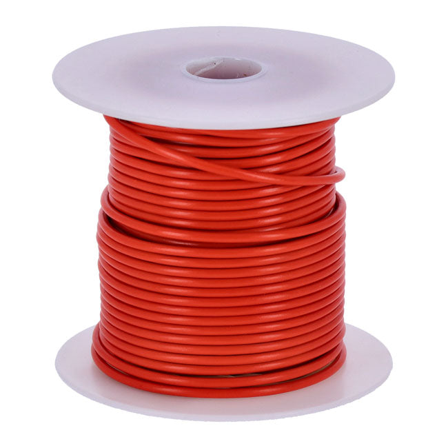 Standard Wire on Spool, 14 Gauge. 100 Ft. Orange