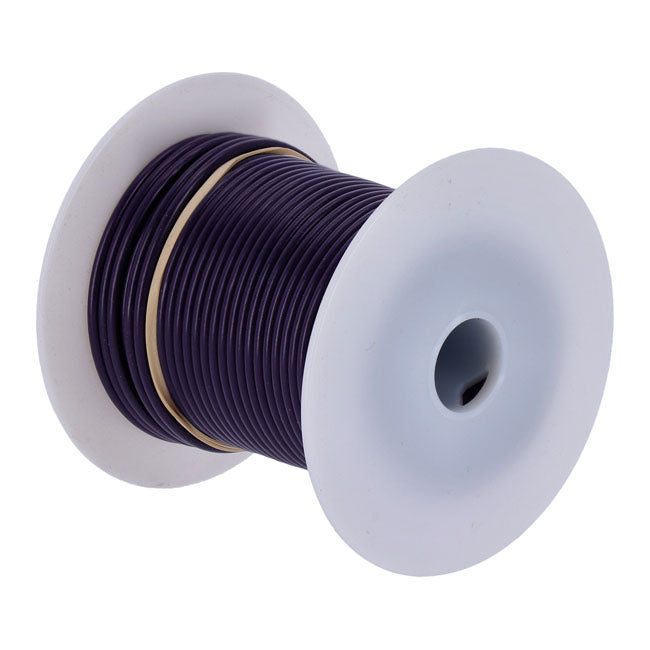 Standard Wire on Spool, 14 Gauge. 100 Ft. Purple