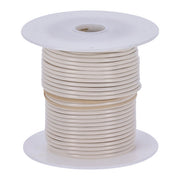 Standard Wire on Spool, 14 Gauge. 100 Ft. White