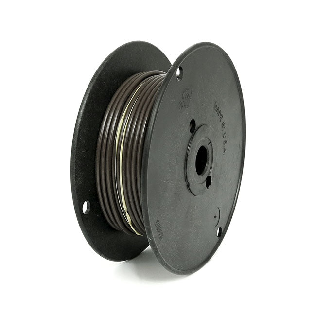 Standard Wire on Spool, 10 Gauge. 100 Ft. Brown