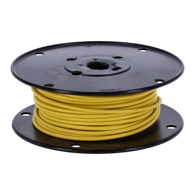 Standard Wire on Spool, 10 Gauge. 100 Ft. Yellow