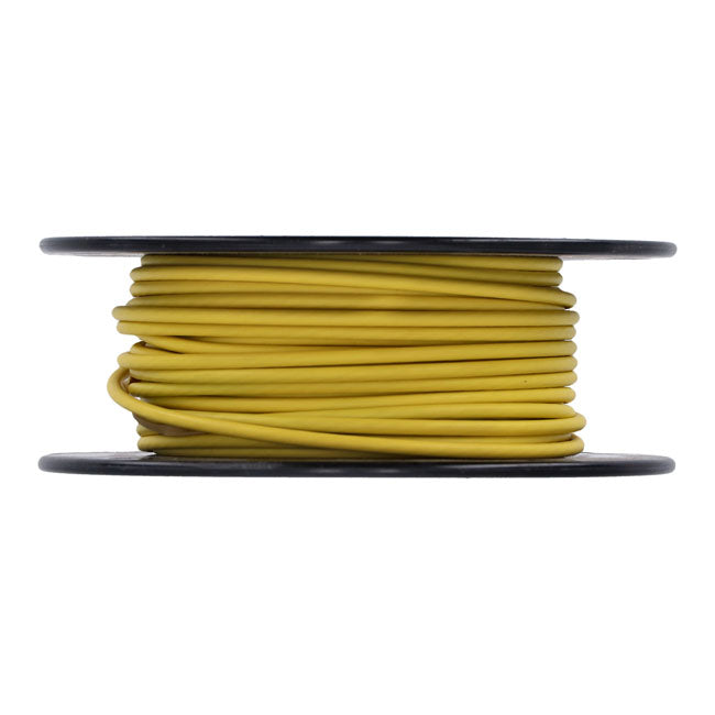 Standard Wire on Spool, 10 Gauge. 100 Ft. Yellow