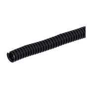 Standard PVC Split Wiring Loom. 50Ft, 1/4" I.D. (6.35mm). Black – Universal