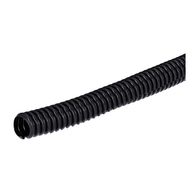 Standard Pvc Split Wiring Loom. 50ft, 3/8" I.d. (9.53 mm). Black – Universal