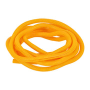 Standard PVC Split Wiring Loom, 12Ft, 3/8" I.D. (9.53mm). Yellow – Universal