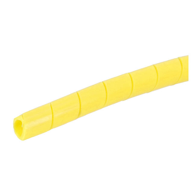 Standard Spiral Wrap, Wiring Loom. 1/2" Dia. Yellow