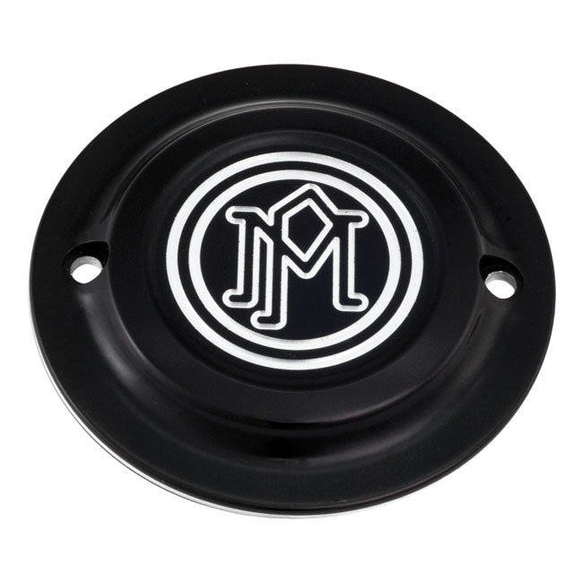 Pm, Scallop Point Covers. Black Cc for 70-99 Big Twin (Excl. Twin Cam); 04-20 XL