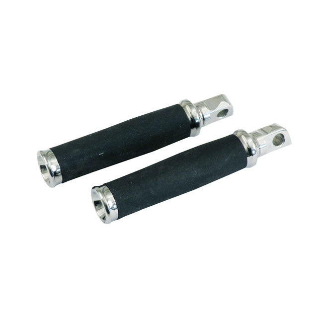 Pm Round Foot Pegs for Traditional H-D Male Mount