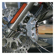 Performance Machine 4-P 137x4B Caliper. Bolt-on, 11.5" Left Front. Polished – Left Front: 2000–2014 Softail; 2000–2017…