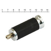 Performance Machine Contour Rubber Wrapped Shift/Brake Pedal. Chrome – Most H-D with 5/16-24 Threads