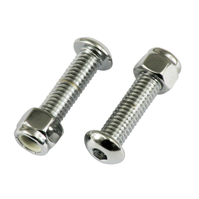 Performance Machine PM/RSD, Foot Peg Hardware Kit. Chrome – Traditional H-D Male Mount