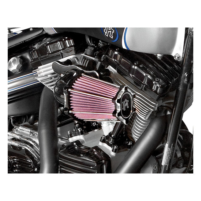 Performance Machine ''FASTair'' Intake, Air Cleaner Kit. Black CC – CV Carburetor: 1993–2006 Big Twin…