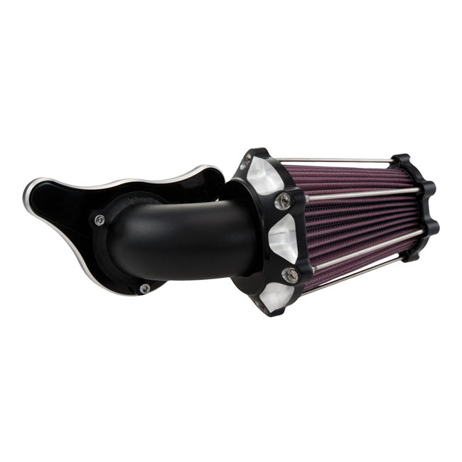 Performance Machine ''FASTair'' Intake, Air Cleaner Kit. Black CC – CV Carburetor: 1993–2006 Big Twin…